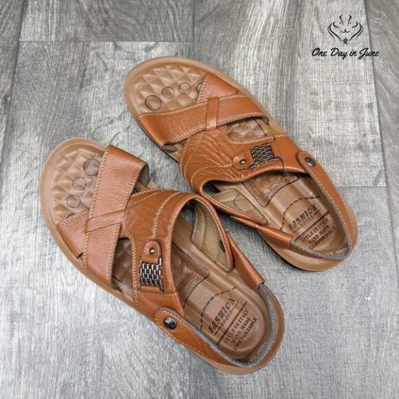 Asoekin Open Toe Sandal Size 260 (men's 8) - Picture 4 of 5